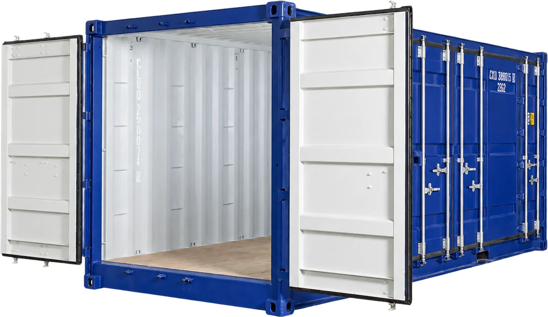 Containerombygninger